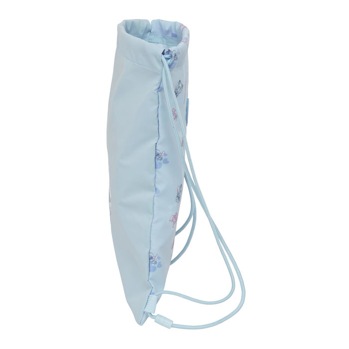 Bolsa Mochila con Cuerdas Lilo & Stitch Azul 26 x 34 x 1 cm