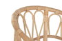DKD Home Decor Silla Balines 56 x 77 x 50 cm (2 Unidades) Ratán Natural Blanco Roto