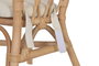 DKD Home Decor Silla Balines 56 x 77 x 50 cm (2 Unidades) Ratán Natural Blanco Roto