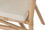 DKD Home Decor Silla Balines 56 x 77 x 50 cm (2 Unidades) Ratán Natural Blanco Roto