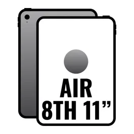 Apple iPad Air 11" (8ª generación) Wi-Fi, Chip M4, 128 GB, Gris Espacial - MH304TY/A