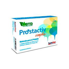 Trofodiet Prostactiv Complex 60 Cápsulas | Epilobio, Calabaza, Zinc y Vitamina E | Complemento Alimenticio para la Próstata
