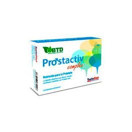 TROFODIET Prostactiv Complex - 60 Cápsulas - Complemento Alimenticio para el Apoyo Prostático con Saw Palmetto, Calabaza, Selenio y Vitamina E - Propiedades Antioxidantes
