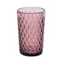 Vaso Rosa Cristal Decoración 8 X 8 X 12,50 cm (Set de 5)