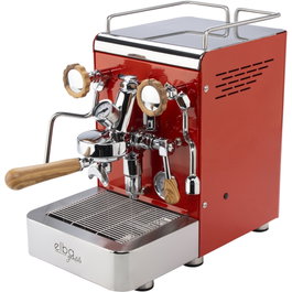 Elba Máquina de café espresso Gentile RAL3020 rojo tráfico