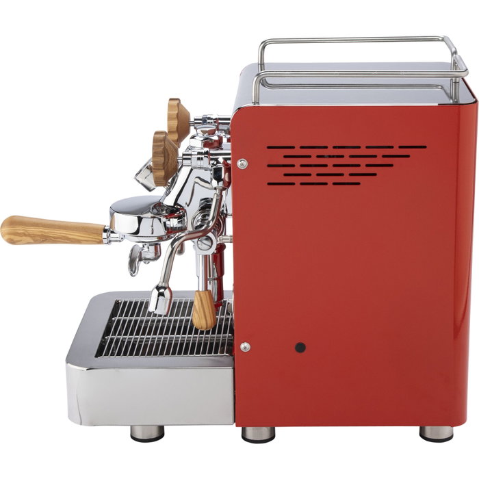 Elba Máquina de café espresso Gentile RAL3020 rojo tráfico Elba Máquina de café espresso Gentile RAL3020 rojo tráfico