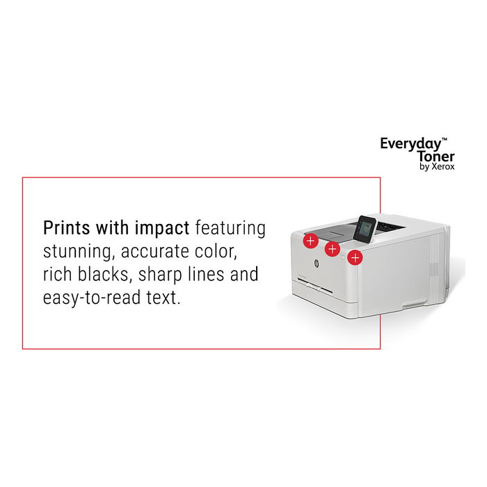 Xerox Everyday Toner 006R04182 Amarillo Compatible HP 203X CF542X 2500 Páginas Xerox Everyday Toner 006R04182 Amarillo Compatible HP 203X CF542X 2500 Páginas