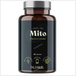 PALEOBULL Mito 30 Cap. Complemento Alimenticio Mitocondrias Coenzima Q10 Biotina