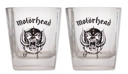 KKL Pack de 2 Vasos de Whiskey Motorhead con Licencia Oficial