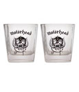 KKL Pack de 2 Vasos de Whiskey Motorhead con Licencia Oficial