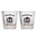 KKL Pack de 2 Vasos de Whiskey Motorhead con Licencia Oficial