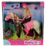 Simba Steffi Love Equitación Muñeca 29 cm para Niñas a Partir de 3 Años