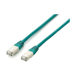 EQUIP 605649 Cable Patch Cat6A S/FTP LSZH RJ45 Macho a Macho Verde 20m