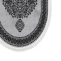 Mijölnir 410602 - O - Grey Juego de alfombras de baño de poliéster, color gris, 2 piezas (50x60 cm y 60x100 cm)