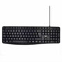 Ewent EW3001 Teclado Oficina USB QWERTY Español Negro