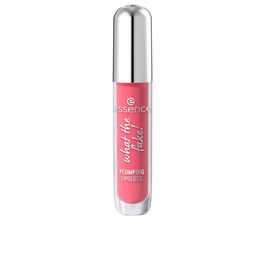 Essence WHAT THE FAKE! Brillo de Labios Voluminizador con Acido Hialuronico y Vitamina E, 4 ml, #101-Main Squeeze