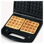 Severin SA 2968 Sandwichera con 3 Placas Intercambiables, Negro/Plata