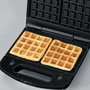 Severin SA 2968 Sandwichera con 3 Placas Intercambiables, Negro/Plata