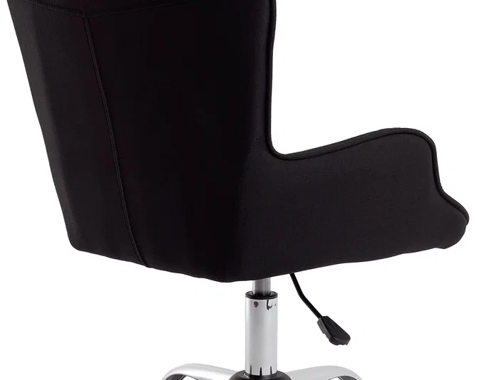Q-connect Silla de Escritorio Mes Sina con Base Metálica, Altura Máx 960mm, Ancho 570mm, Prof. 620mm, Ruedas Premium, Color Negro Q-connect Silla de Escritorio Mes Sina con Base Metálica, Altura Máx 960mm, Ancho 570mm, Prof. 620mm, Ruedas Premium, Color Negro