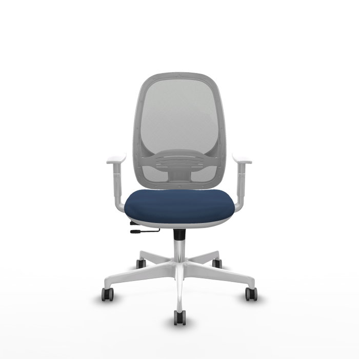 PIQUERAS Y CRESPO Silla de oficina Cilanco Azul marino y Gris