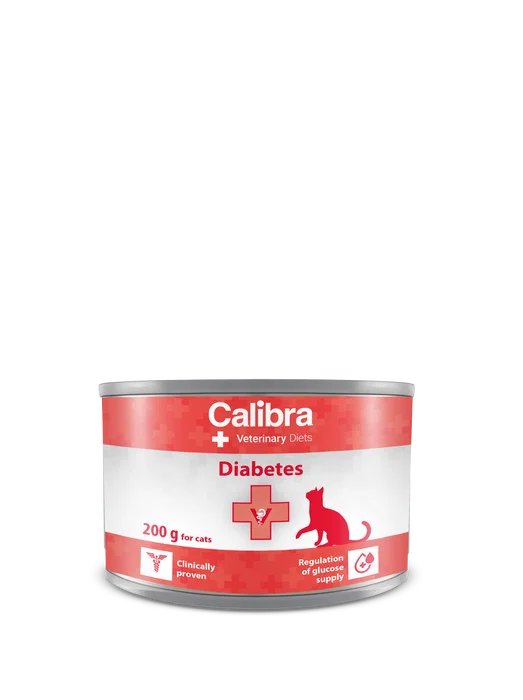 Calibra Vet Diet Cat Diabetes 6x200 gr Alimento para Gatos con Diabetes Calibra Vet Diet Cat Diabetes 6x200 gr Alimento para Gatos con Diabetes