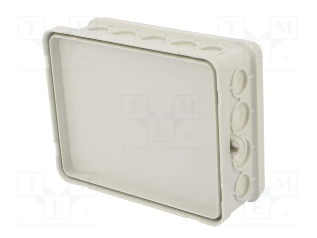 OBO Bettermann OBO A 18 Caja de derivación 125x100x38 PE gris claro RAL7035 2000410 OBO Bettermann OBO A 18 Caja de derivación 125x100x38 PE gris claro RAL7035 2000410