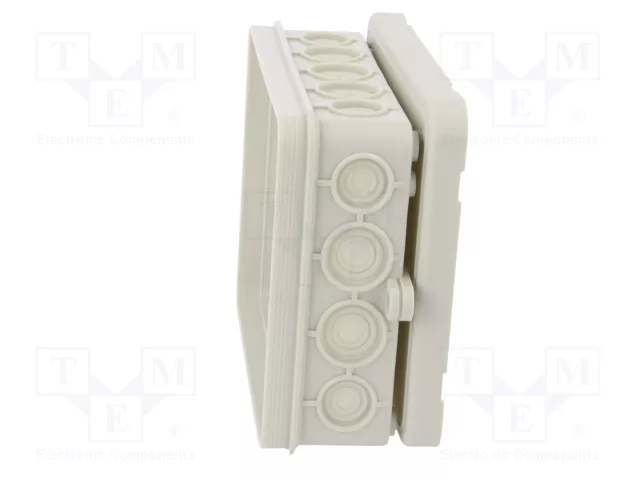 OBO Bettermann OBO A 18 Caja de derivación 125x100x38 PE gris claro RAL7035 2000410 OBO Bettermann OBO A 18 Caja de derivación 125x100x38 PE gris claro RAL7035 2000410