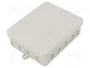 OBO Bettermann OBO A 18 Caja de derivación 125x100x38 PE gris claro RAL7035 2000410
