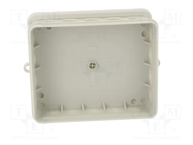 OBO Bettermann OBO A 18 Caja de derivación 125x100x38 PE gris claro RAL7035 2000410 OBO Bettermann OBO A 18 Caja de derivación 125x100x38 PE gris claro RAL7035 2000410