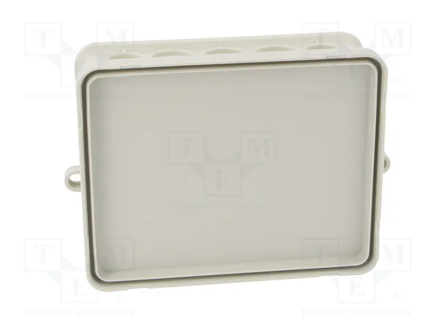 OBO Bettermann OBO A 18 Caja de derivación 125x100x38 PE gris claro RAL7035 2000410 OBO Bettermann OBO A 18 Caja de derivación 125x100x38 PE gris claro RAL7035 2000410