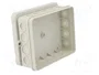 OBO Bettermann OBO A 18 Caja de derivación 125x100x38 PE gris claro RAL7035 2000410