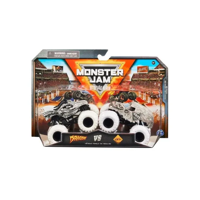 Spin Master Monster Jam Vehículo de Fundición a Presión 1:64 Pack de 2 para 3 Años o Más SPI0778988380574 Spin Master Monster Jam Vehículo de Fundición a Presión 1:64 Pack de 2 para 3 Años o Más SPI0778988380574