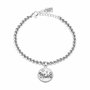 La Petite Story Pulsera de Acero Inoxidable Gris LPS05AQL06