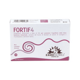 ERBENOBILI Fortif4 Probiótico Diarrea 12 Cápsulas