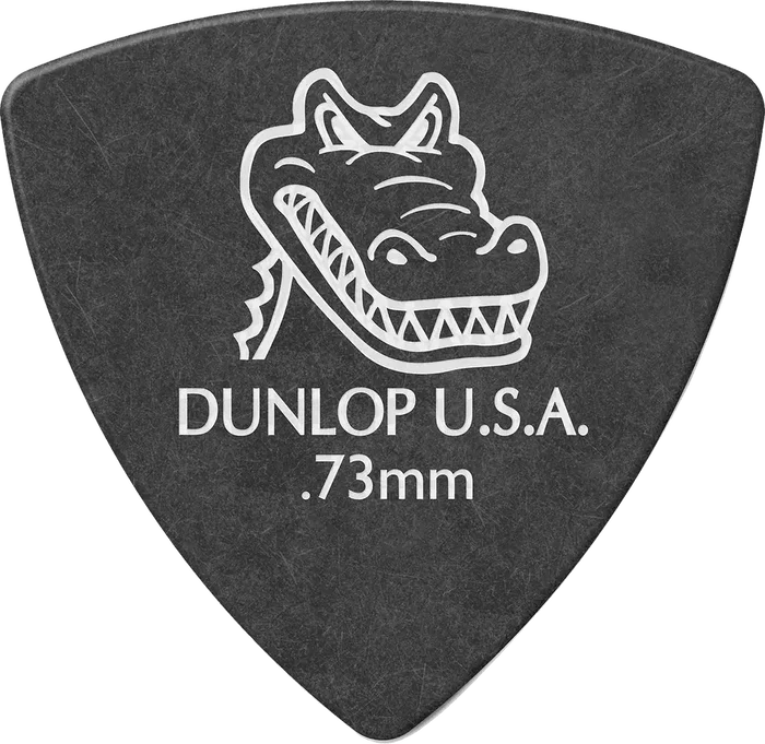 Dunlop Púas Gator Grip Triángulo 0,73 Mm (Pack De 6)