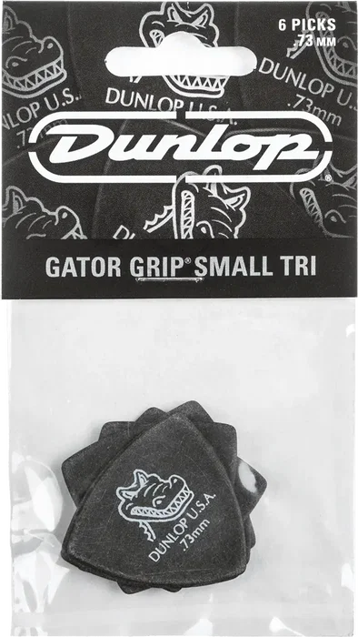 Dunlop Púas Gator Grip Triángulo 0,73 Mm (Pack De 6)