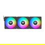 Thermaltake CT140 EX Ventilador de Refrigeración para PC ARGB Sync de 140mm, Paquete de 3 Unidades