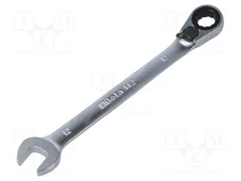 BETA Llave plana-estriada con trinquete de 12 mm