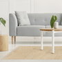 Home Deco Factory Alfombra de Yute Natural, 120x170 cm, para Salón o Dormitorio