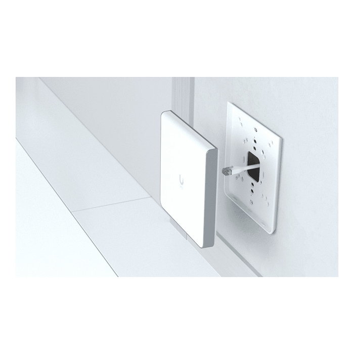 Ubiquiti Unifi U6-Enterprise-IW Access Point WiFi 6E con 6 GHz, 4800 Mbps, 4 Puertos LAN y PoE, Blanco