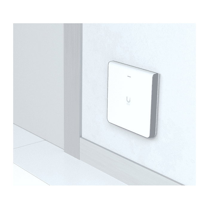 Ubiquiti Unifi U6-Enterprise-IW Access Point WiFi 6E con 6 GHz, 4800 Mbps, 4 Puertos LAN y PoE, Blanco