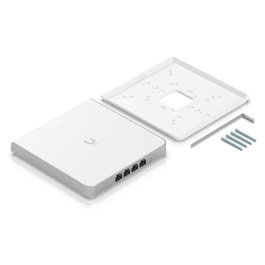 Ubiquiti Unifi U6-Enterprise-IW Access Point WiFi 6E con 6 GHz, 4800 Mbps, 4 Puertos LAN y PoE, Blanco