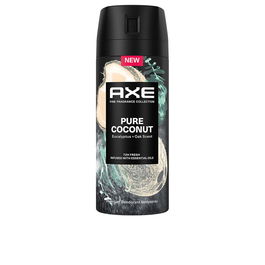 Axe Desodorante Pure Coconut Deo Vapo Spray para Hombre, Frescura Tropical y Protección Eficaz, 150 ml