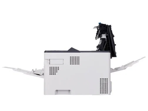 OKI B433dn Impresora Láser LED Monocromo, 45 ppm, Impresión Dúplex Automática, Resolución 1200x1200 DPI, Formato A4, Conectividad Ethernet/USB, Gris/Blanco