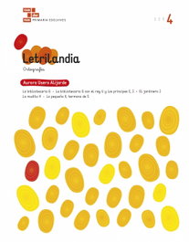 EDELVIVES, Cuaderno ortografía 4, Aurora Usero - Letrilandia
