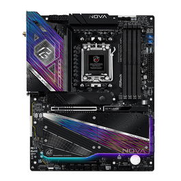 ASRock X870 Nova WiFi AM5 ATX Motherboard - AMD X870 Chipset, Socket AM5, DDR5 8400MHz, 5GbE LAN, WiFi 7, Bluetooth 5.4, USB4, M.2, HDMI, 256GB Max