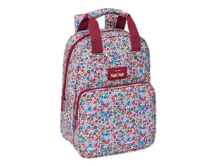 Safta Mochila Infantil Nait Nait Flores Coimbra Burdeos
