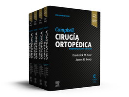 ELSEVIER EDITORIAL Campbell. Cirugía ortopédica (Pack 4 volúmenes)
