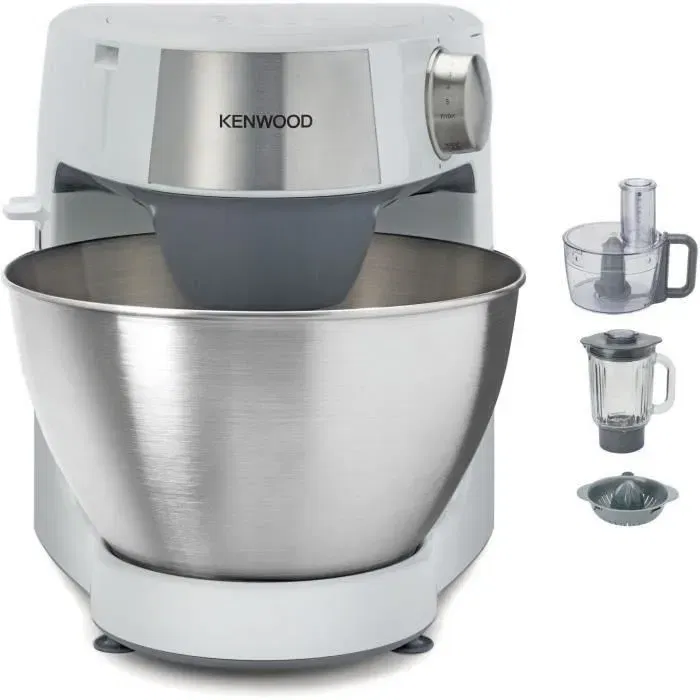 Kenwood Robot de Repostería Multifunción Prospero KHC291A.H0WH con Bol de Acero Inoxidable