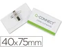 Q-connect Identificador con pinza e imperdible KF17457 40x75 mm PVC